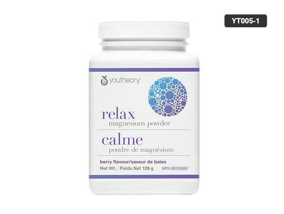 Youtheory Relax Magnesium Powder Berry Flavor 126g in Sri Lanka